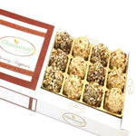 Thumbnail for Ghasitaram Chocolate Dryfruit Laddoos In White Box - Distacart