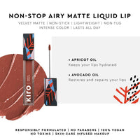 Thumbnail for Kiro Airy Matte Liquid Lipstick - Sandy Rose (Pink Nude) - Distacart