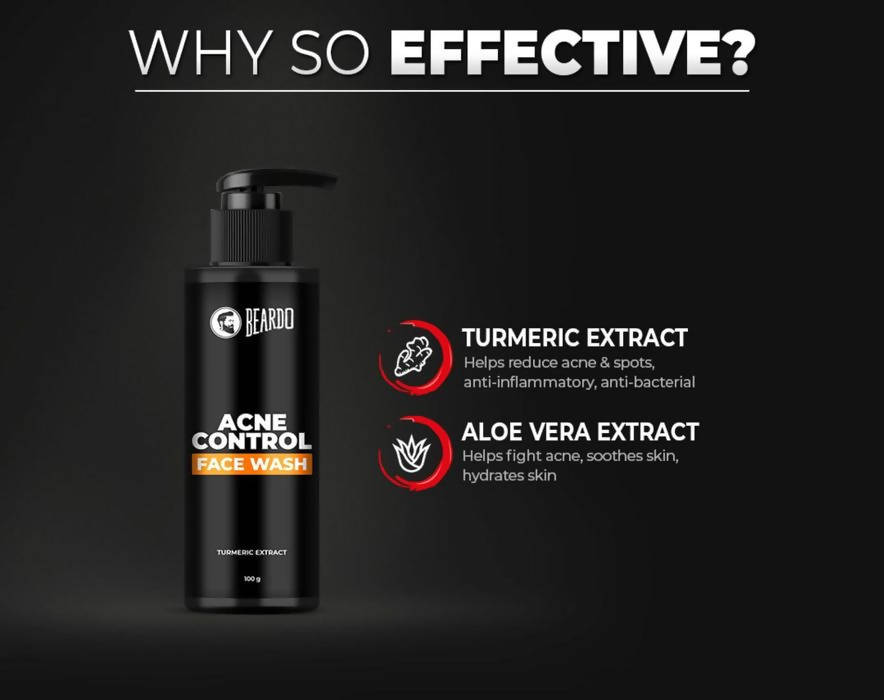 Beardo Acne Control Face Wash - Distacart