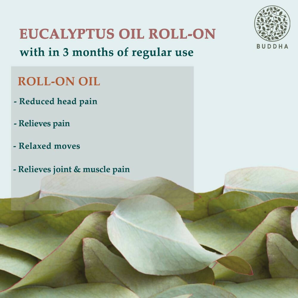 Buddha Natural Eucalyptus Therapeutic Roll-On - Distacart