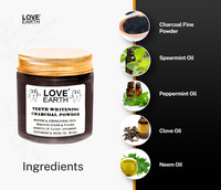 Thumbnail for Love Earth Teeth Whitening Charcoal Powder - Distacart