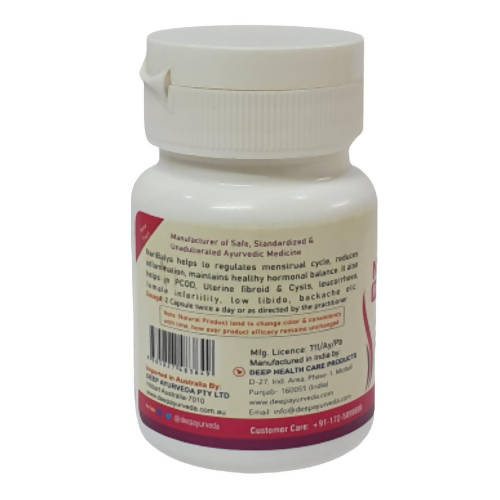 Deep Ayurveda Naribalya 500mg Veg Capsules - Distacart