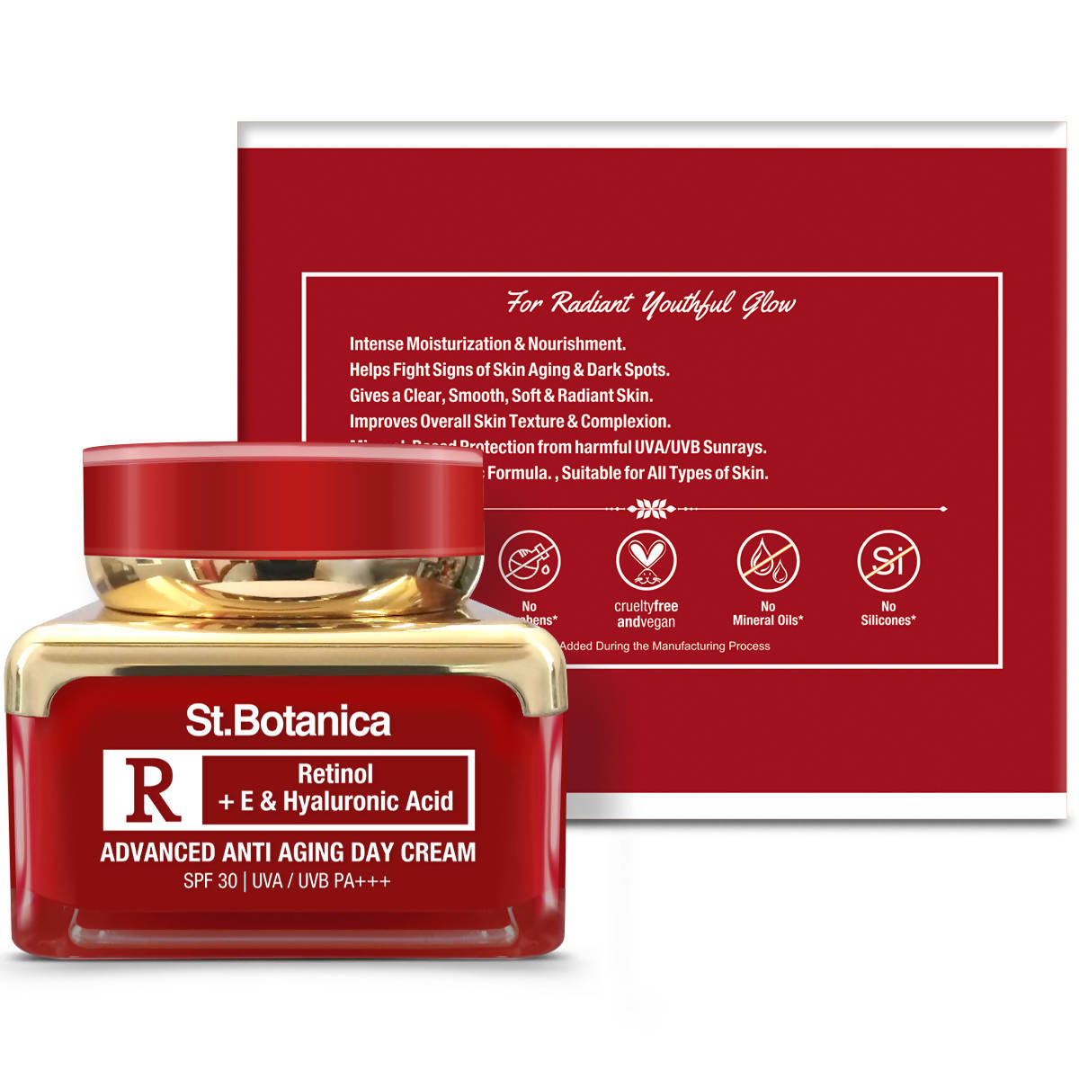 St.Botanica Retinol Advanced Anti Aging Day Cream SPF 30