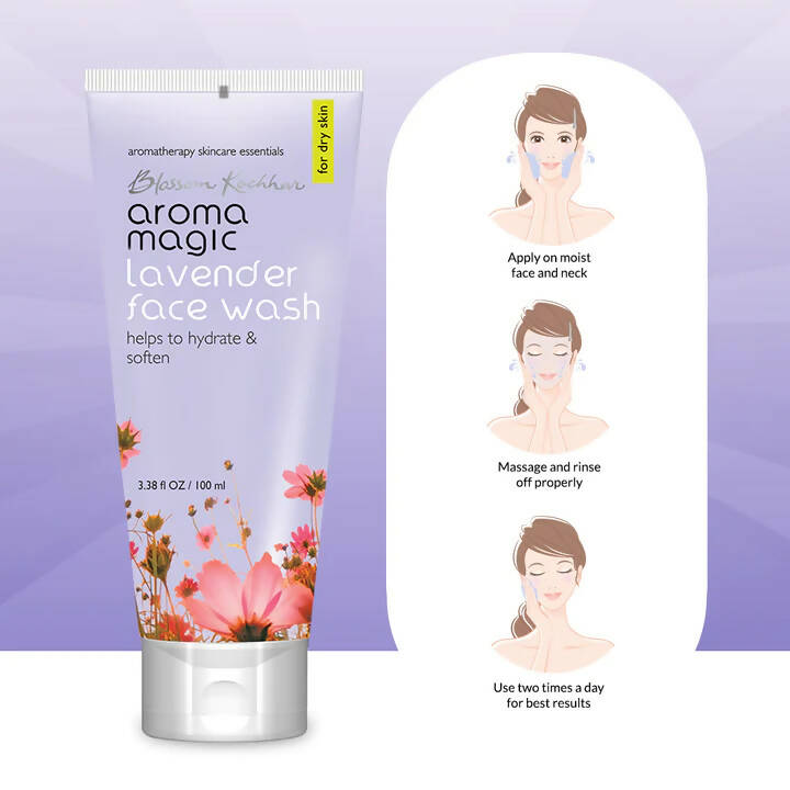 Blossom Kochhar Aroma Magic Lavender Face Wash - Distacart