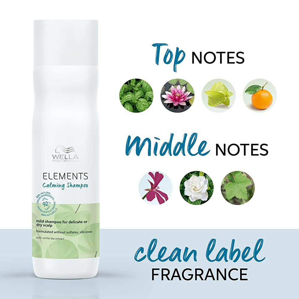 Wella Professionals Elements Calming Shampoo - Distacart