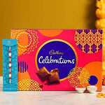 Thumbnail for Single Pearl Rakhi With Cadbury Celebrations