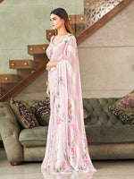 Thumbnail for Tikhi Imli Floral Printed Sequinned Saree - Distacart