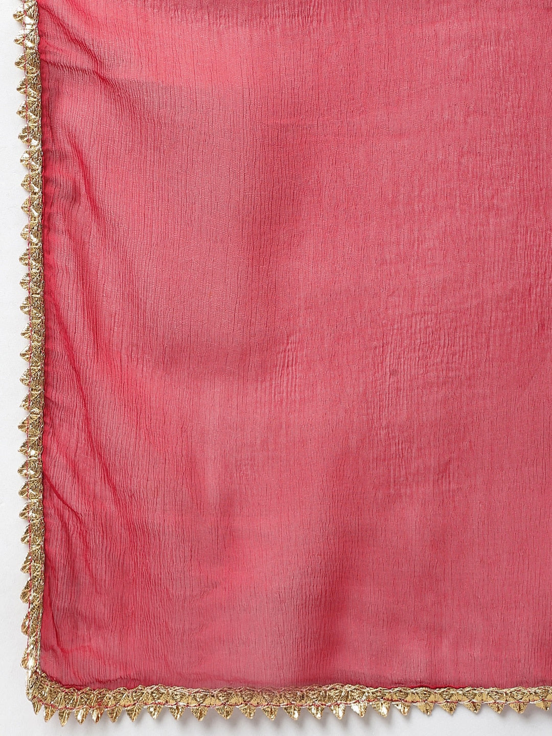 Khushal K Women Black Floral Printed Gotta Patti Kurta with Trousers & With Dupatta - Distacart