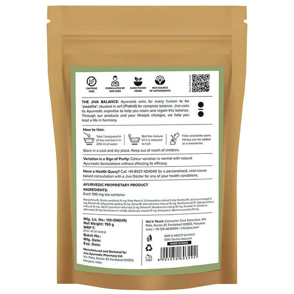 Jiva Ayurveda Skin Tea - Distacart