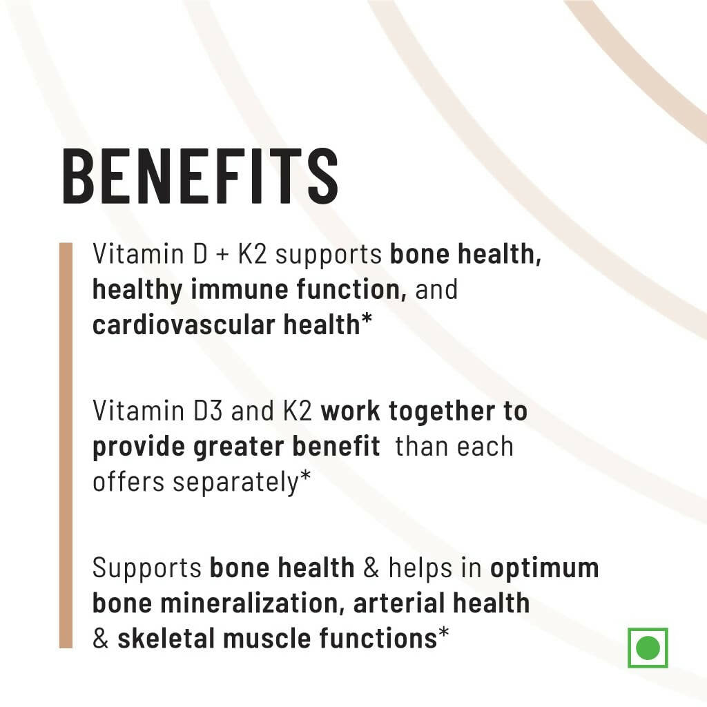 Unived Basics D3+K2 (MK-7) | Vegan Vitamin D3 600 IU & Vitamin K2-7 - Distacart