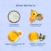 Thumbnail for The Moms Co Natural Talc-Free Baby Powder Ingredients