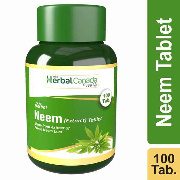 Herbal Canada Neem Extract Tablets - Distacart