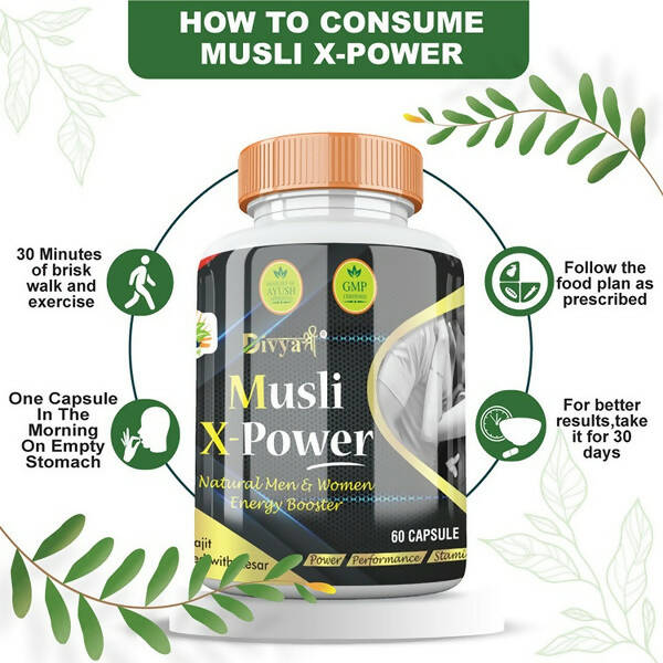 Divya Shree Musli X- Power Capsules - Distacart