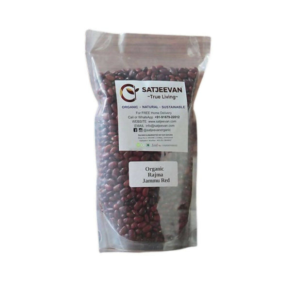 Satjeevan Organic Rajma Jammu Red - Distacart