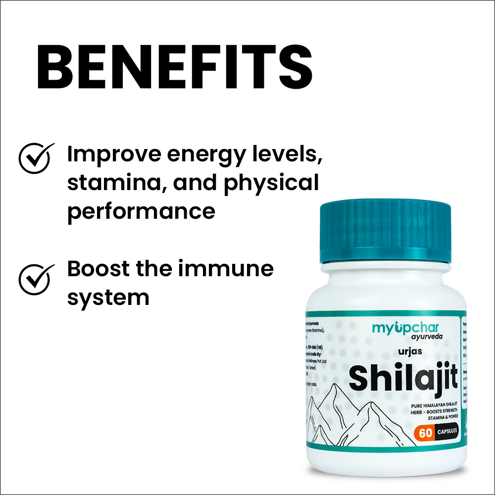 myUpchar Ayurveda Urjas SJ Capsules - Distacart