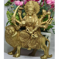 Thumbnail for Chahat Premium Living Brass Sherawali Durga