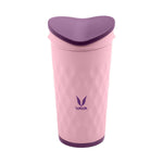Thumbnail for Vaya Drynk Kid'S Stainless Steel Tumbler With Spill-Proof Pediasafe Lid - 350ml (Pink) - Distacart