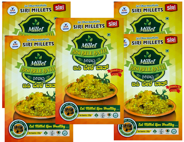 Siri Millets Browntop Bisi Bele Bath - Distacart