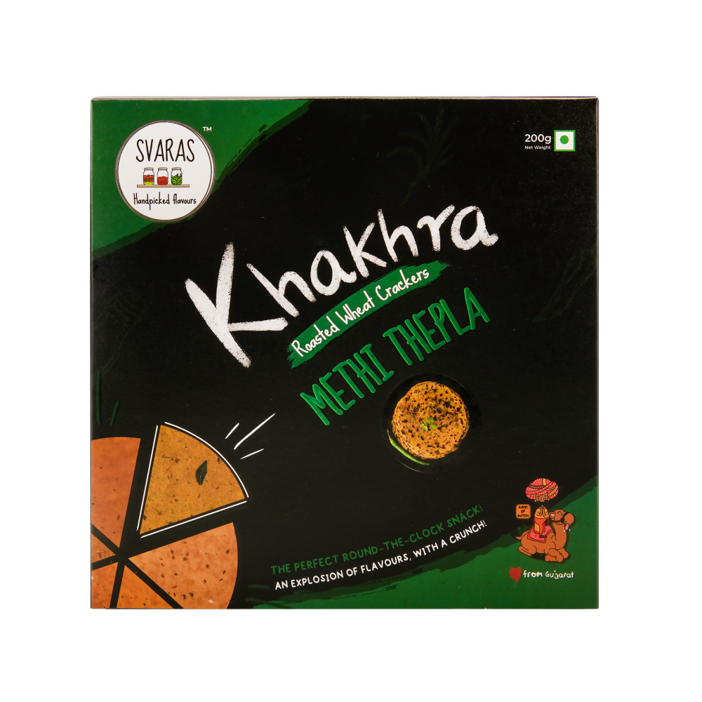 Svaras Methi Thepla Khakhra - Distacart
