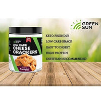 Thumbnail for Green Sun Low Carb Cheese Crackers
