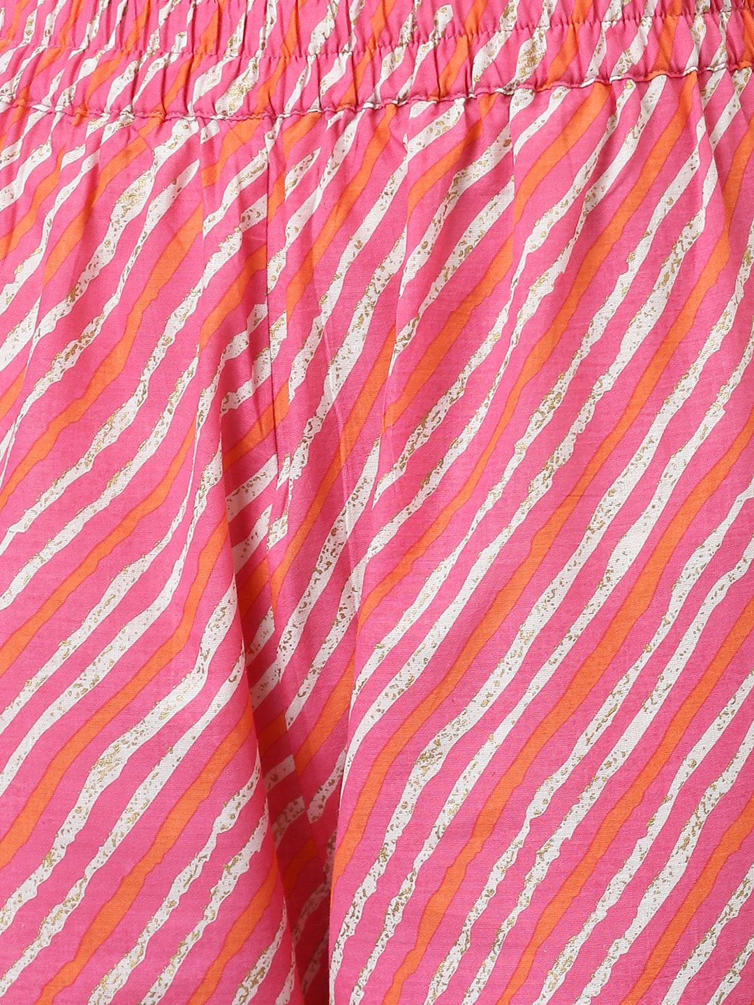 Khushal K Women Pink Ethnic Motifs Printed Kurta with Palazzos & Dupatta - Distacart