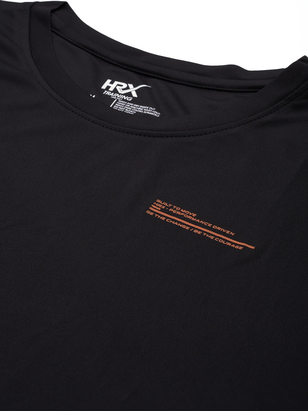 HRX by Hrithik Roshan Solid Antimicrobial Training T-shirt - Distacart