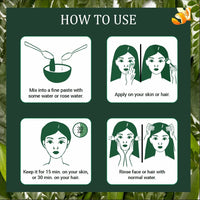 Thumbnail for Indus Valley Bio Organic Orange Peel Powder