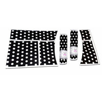 Thumbnail for Grey Decorative Fridge Top Cover And 2 Fridge Handle Covers - Distacart
