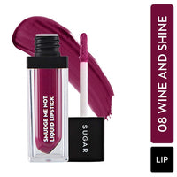 Thumbnail for Sugar Smudge Me Not Liquid Lipstick - Wine And Shine (Sangria)