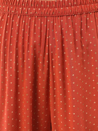 Thumbnail for Khushal K Ethnic Motifs Yoke Design Sequinned Anarkali Kurta with Palazzos & Dupatta - Distacart