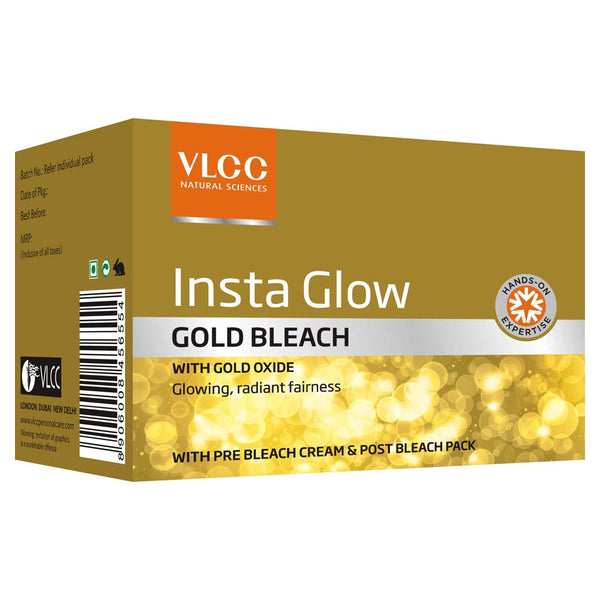 VLCC Insta Glow Gold Bleach - Distacart