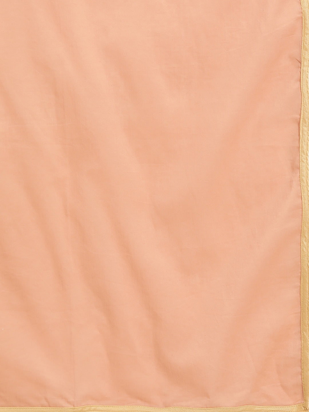 Sangria Women Dusty Pink & Brown Pure Cotton Printed Kurta with Palazzos & Dupatta - Distacart