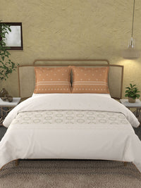 Thumbnail for MYTRIDENT Unisex Orange Bedsheets - Distacart