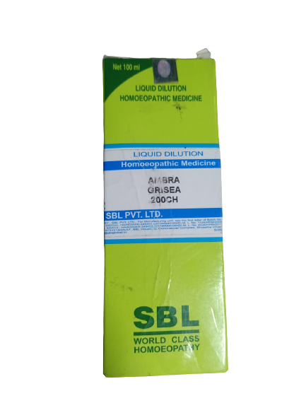 SBL Homeopathy Ambra Grisea Dilution - Distacart