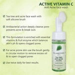 Thumbnail for Glamveda Tea Tree Anti Acne Face Wash With Soft Silicone Brush