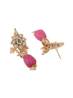 Thumbnail for Shoshaa Gold Contemporary Drop Earrings - Distacart