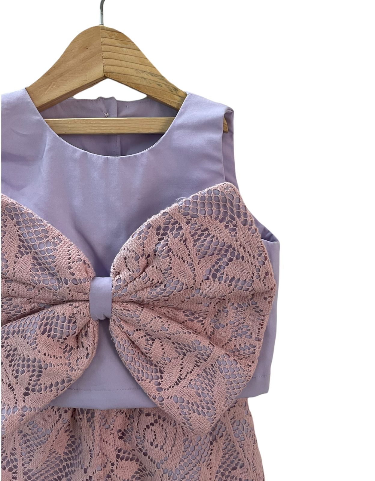ArthLife Lavender And Pink Bow Co-Ord Set - Distacart