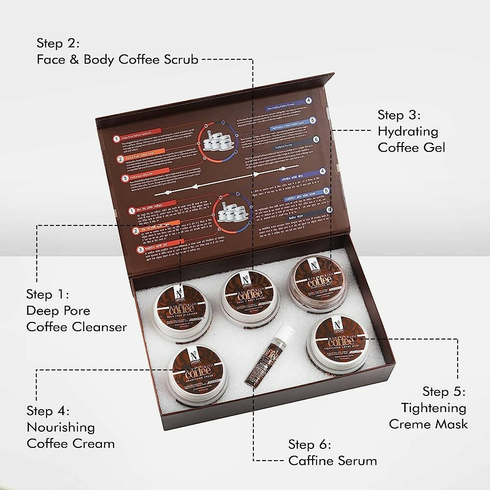 NutriGlow Natural’s Raw Irish Coffee Facial Kit - Distacart