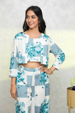 Thumbnail for Myshka Women Multi Printed Summer Checks Co-Ords - Distacart