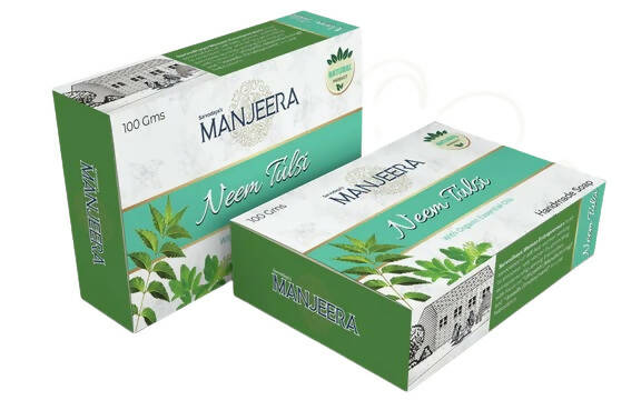 Manjeera Neem Tulasi Hand Made Soap - Distacart