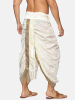 Thumbnail for Sethukrishna Men Cream Men Solid Dhoti Pant - Distacart