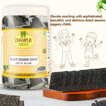 Thumbnail for Dhampur Green Black Sesame Chikki - Distacart