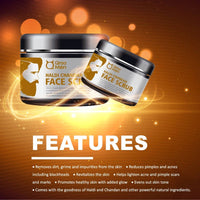 Thumbnail for Qraa Men Haldi Chandan Face Scrub