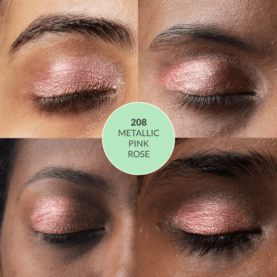 Disguise Satin Smooth Eyeshadow Squares - Metallic Pink Rose 208 - Distacart