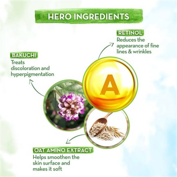 Mamaearth Retinol Face Wash Hero Ingredients