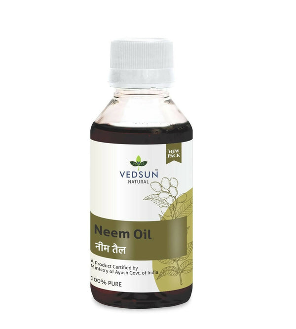 Vedsun Naturals Natural Neem Oil Pure and Organic Massage Oil for Skin & Hair - Distacart
