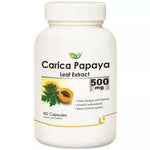 Thumbnail for Biotrex Carica Papaya Leaf Extract 500mg Capsules - Distacart