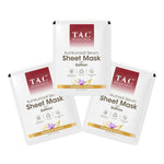 Thumbnail for TAC - The Ayurveda Co. Kumkumadi Serum Sheet Mask | with Saffron | for Nourished & Moisturized Skin - Distacart
