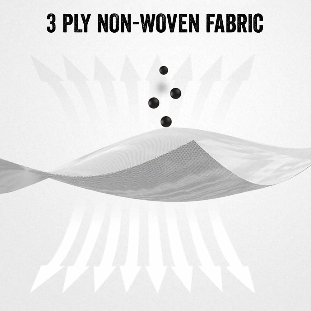 Non Surgical Disposable Face Mask With Nose Pin