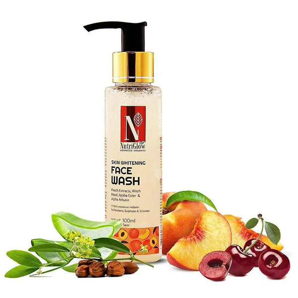 NutriGlow Advanced Organics Skin Whitening Face Wash - Distacart